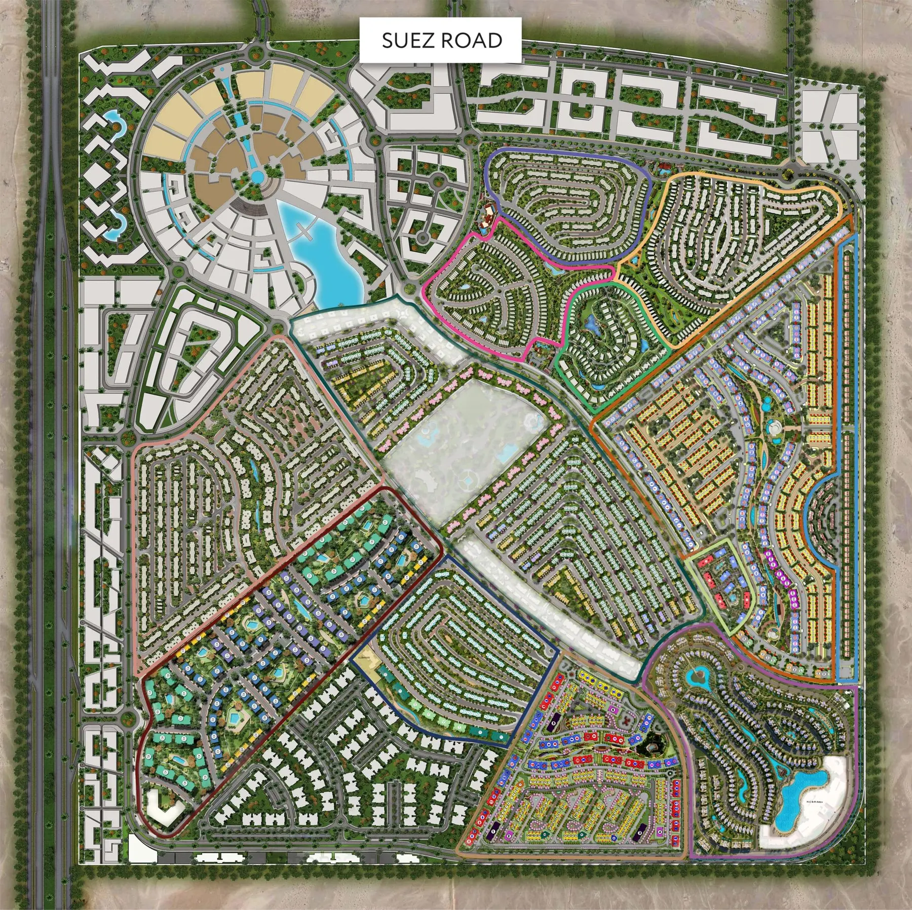 Master plan Sarai